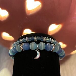Blue bracelet set💙🩵